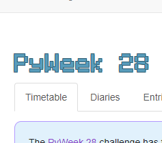 Pyweek 28