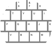 Touch typing